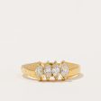 Four Stone Marquise Cut Diamond Ring | 0.40ctw | SZ 5.5 | Supply