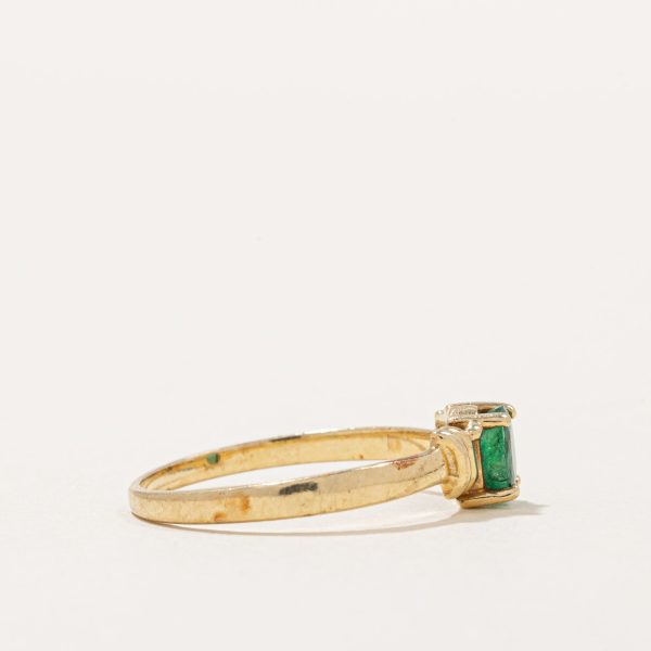 Emerald Ring | 0.30ct | SZ 6.5 | Online Hot Sale