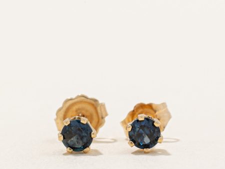 Sapphire Stud Earrings | 0.40ctw | on Sale