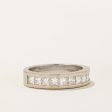 Princess Cut Diamond Band | 1.25ctw | SZ 6.25 | Supply