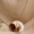 Duo Chain Pearl Necklace Online Hot Sale