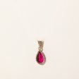 Synthetic Ruby Pendant | 1.60ct | Online Hot Sale