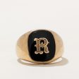 Onyx  R  Signet Ring | 2.90ct | SZ 9.75 | Online