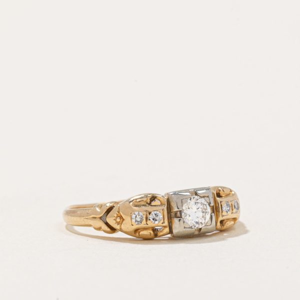 Illusion Set Diamond Ring | 0.17ctw | SZ 4.75 | on Sale