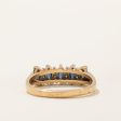 Sapphire & Diamond Ring | 0.50ctw, 0.04ctw | SZ 7.75 | Fashion