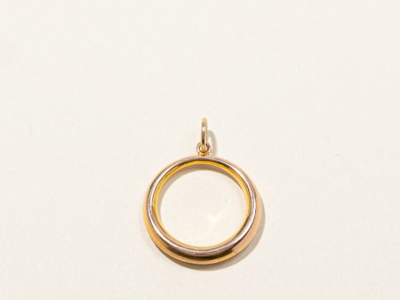 Yellow Gold Circle Pendant Supply