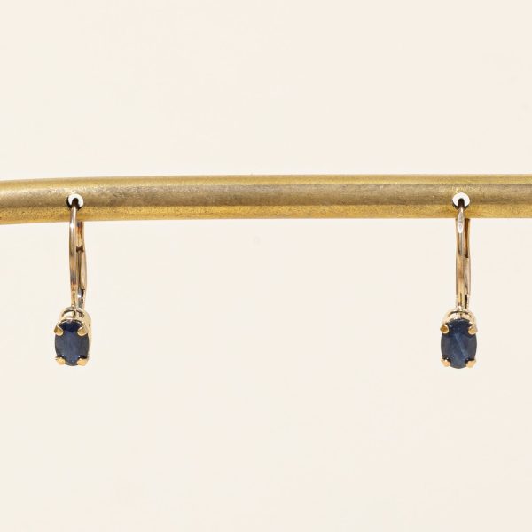 Sapphire Hoop Earrings | 0.50ctw | Sale