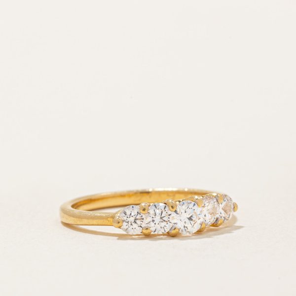 Five Stone Diamond Ring | 0.50ctw | SZ 3.5 | Online now