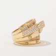 Overlapping Diamond Ring | 0.50ctw | SZ 6.75 | Fashion