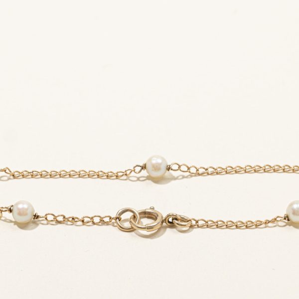 Pearl Chain Bracelet | 8 | Sale