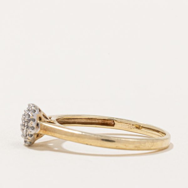 Pave Set Diamond Ring | 0.20ctw | SZ 8 | Supply