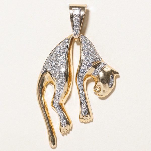 Panther Diamond Pendant | 1.00ctw | Online now