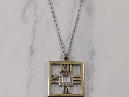 Tiffany & Co.  Square Atlas Necklace | 0.16ctw | 24  | Supply