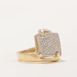 Pave Set Diamond Grid Ring | 0.11ctw | SZ 7 | For Cheap