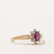 Ruby & Diamond Ring | 0.35ct, 0.08ctw | SZ 6 | Supply