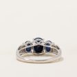 Sapphire & Diamond Ring | 1.90ctw, 0.02ctw | SZ 7 | on Sale