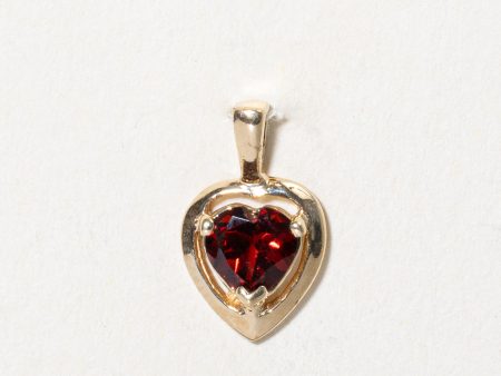 Garnet Heart Pendant | 0.62ct | Online Sale