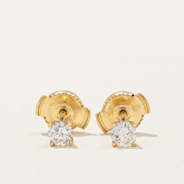 100 Ways  Diamond Stud Earrings With Eagle Claws and Guardian Backs | 0.29ctw | Sale