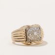 Illusion Set Diamond Cocktail Ring | 0.17ctw | SZ 8 | Online now