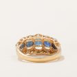 Sapphire & Diamond Cocktail Ring | 1.25ctw, 0.05ctw | SZ 5.75 | Online Hot Sale