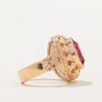 Synthetic Ruby Cocktail Ring | 7.15ct | SZ 6.5 | Online now