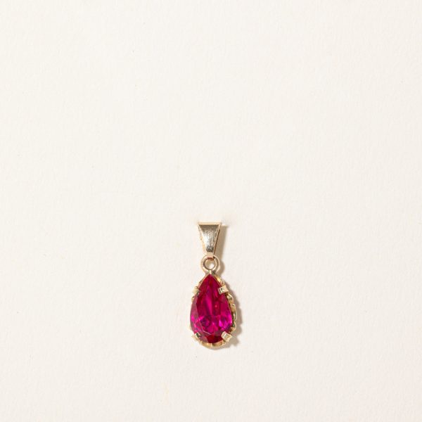 Synthetic Ruby Pendant | 1.60ct | Online Hot Sale