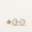 GIA Certified Diamond Stud Earrings | 2.12ctw | Sale