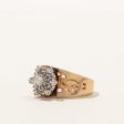 Filigree Diamond Cluster Ring | 0.22ctw | SZ 6.5 | Sale