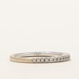 Vera Wang  Semi Eternity Diamond Ring | 0.23ctw | SZ 6.5 | Supply