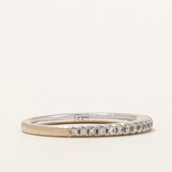 Vera Wang  Semi Eternity Diamond Ring | 0.23ctw | SZ 6.5 | Supply