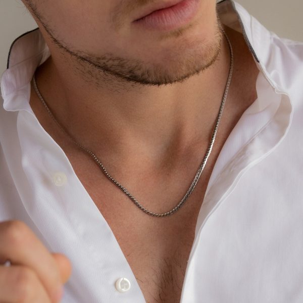 Men s Snake Chain Necklace Sale