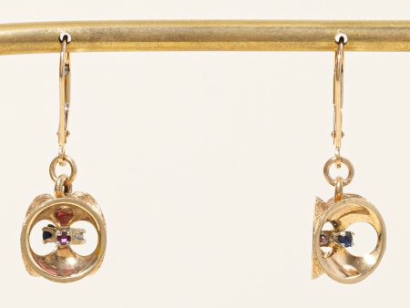 Multi Gem Earrings | 0.21ctw | Online Sale