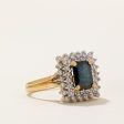 Sapphire & Diamond Cocktail Ring | 1.80ct, 0.42ctw | SZ 7.5 | Online Sale