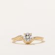 100 Ways  GIA Diamond Freeform Engagement Ring | 0.54ct | SZ 6.75 | Discount