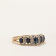 Sapphire & Diamond Ring | 0.50ctw, 0.04ctw | SZ 5.5 | Sale