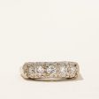 Five Stone Diamond RIng | 0.44ctw | SZ 7.75 | on Sale