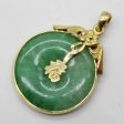 Jadeite Donut 18k Pendant | 12.50ct | Discount