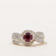 Ruby & Diamond Ring | 0.82ct, 0.51ctw | SZ 6 | Discount