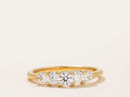 Five Stone Diamond Ring | 0.50ctw | SZ 3.5 | Online now