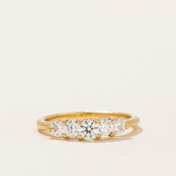 Five Stone Diamond Ring | 0.50ctw | SZ 3.5 | Online now