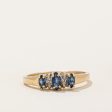 Sapphire & Diamond Ring | 0.25ctw, 0.02ctw | SZ 6.75 | Discount