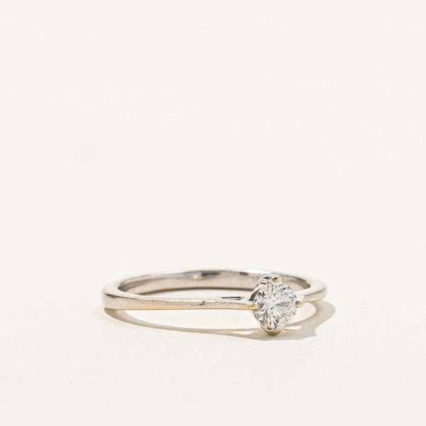 Solitaire Diamond Ring | 0.21ct | SZ 6.5 | on Sale