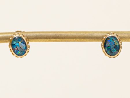 Opal Mosaic Earrings | 1.40ctw | Discount