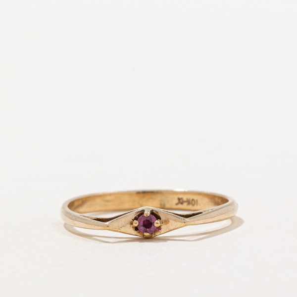 Ruby Ring | 0.04ct | SZ 6.75 | For Cheap