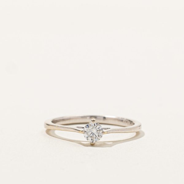 Solitaire Diamond Ring | 0.21ct | SZ 6.5 | on Sale