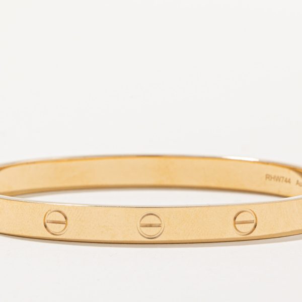 Cartier  Love Bracelet, Classic Model | Cartier Size 18 | Online now