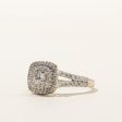 Halo Diamond Engagement Ring | 1.11ctw | SZ 9 | Online Hot Sale