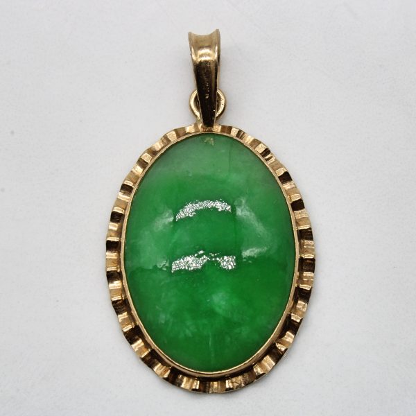 Jade 18k Pendant | 21.15ct | Online Hot Sale