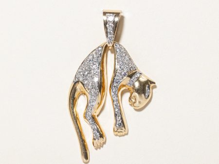 Panther Diamond Pendant | 1.00ctw | Online now