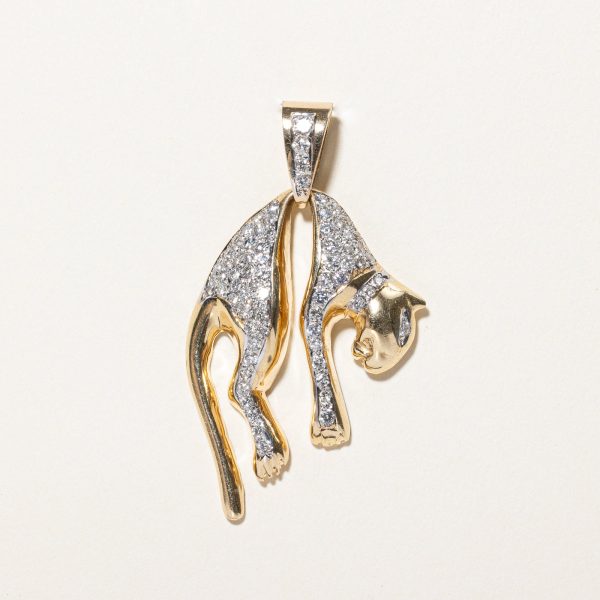 Panther Diamond Pendant | 1.00ctw | Online now